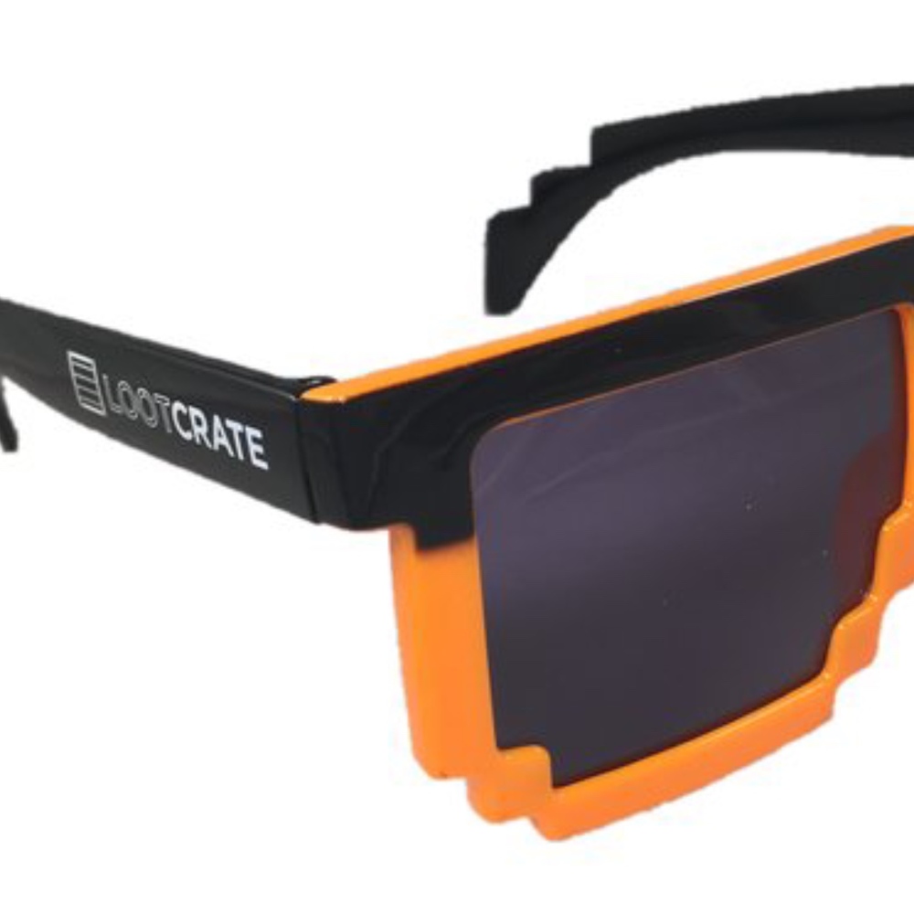 Orange 8Bit Lootcrate sunglasses
